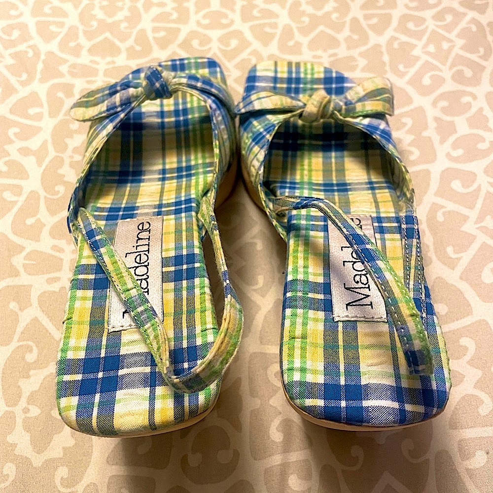 Madeline Heels/Sandals. Good Shape - Picture 4 of 5
